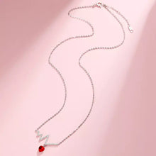 Load image into Gallery viewer, Qalb Heartbeat Necklace
