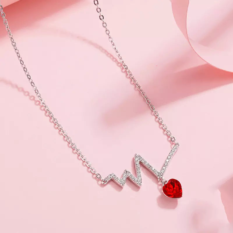 Qalb Heartbeat Necklace